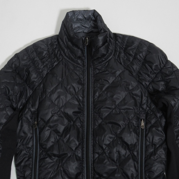 Lululemon Run: Turn Around Jacket Reversible Black Rulu, Goose Down Size 4 - Picture 2 of 12